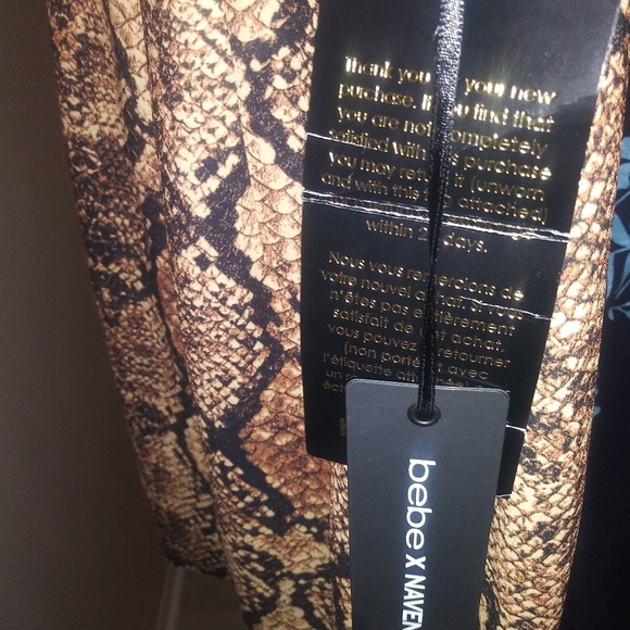 Bebe x naven snake print dress - Picture 7 of 8